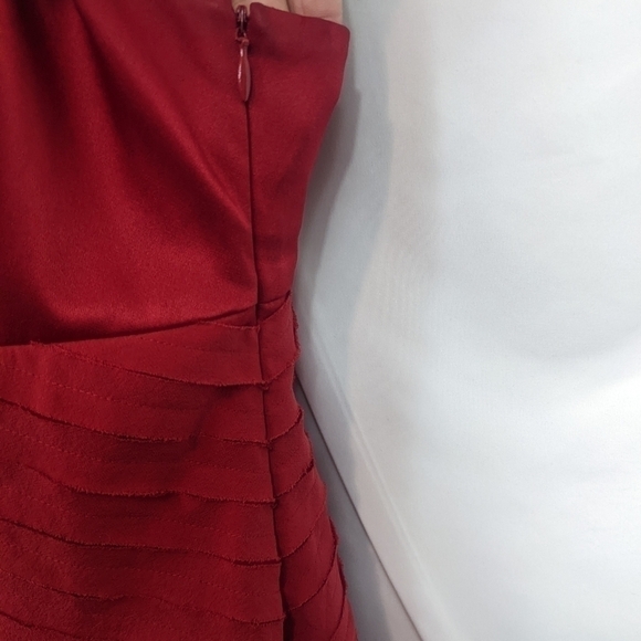 Nicole Miller Collection Silk Cocktail Dress Sz 6 - Picture 7 of 15